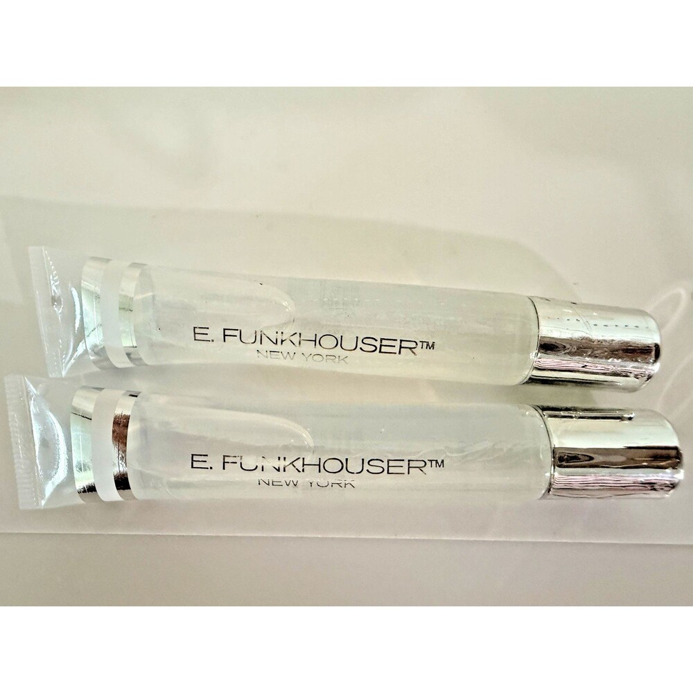 E. Funkhouser New York Lip Gloss Magnetism Set 2 Pack 0.34oz Ea Rare New